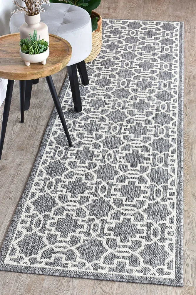 Alaska Indoor Outdoor 08 Grey Cream Rug - Image 19