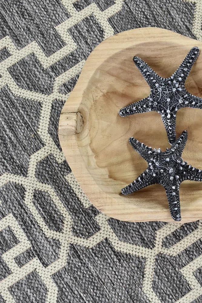 Alaska Indoor Outdoor 08 Grey Cream Rug - Image 9