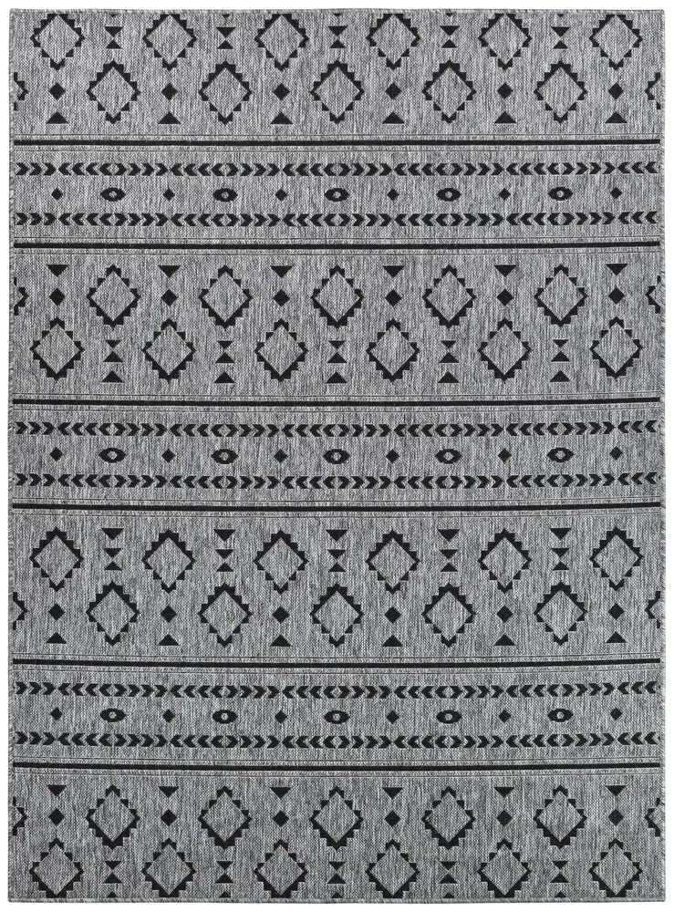 Alaska Indoor Outdoor 33 Dark Grey Rug
