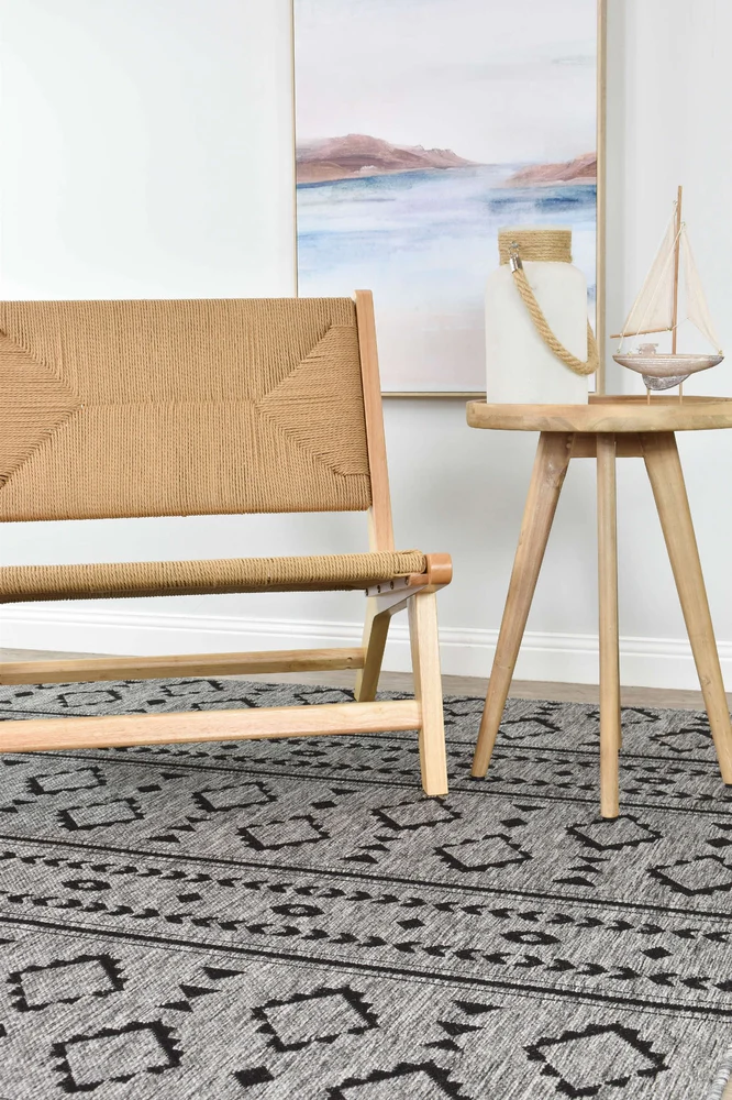 Alaska Indoor Outdoor 33 Dark Grey Rug - Image 11