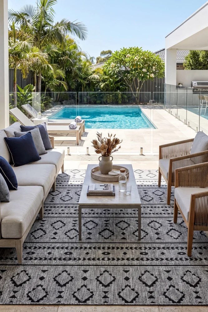 Alaska Indoor Outdoor 33 Dark Grey Rug - Image 2