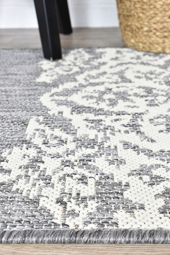 Alaska Indoor Outdoor 05 Grey Cream Rug - Image 17