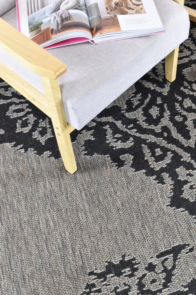 Alaska Indoor Outdoor 05 Brown Black Rug - Image 10