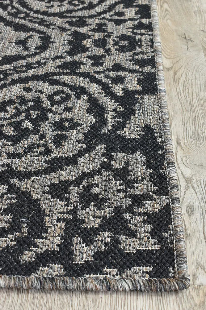 Alaska Indoor Outdoor 05 Brown Black Rug - Image 13