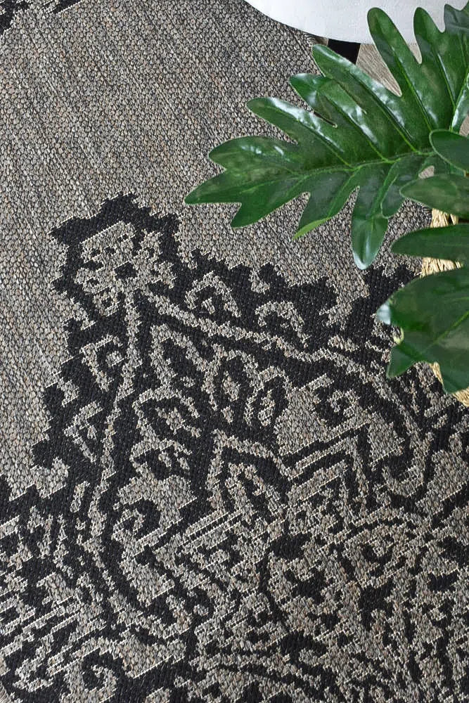 Alaska Indoor Outdoor 05 Brown Black Rug - Image 16