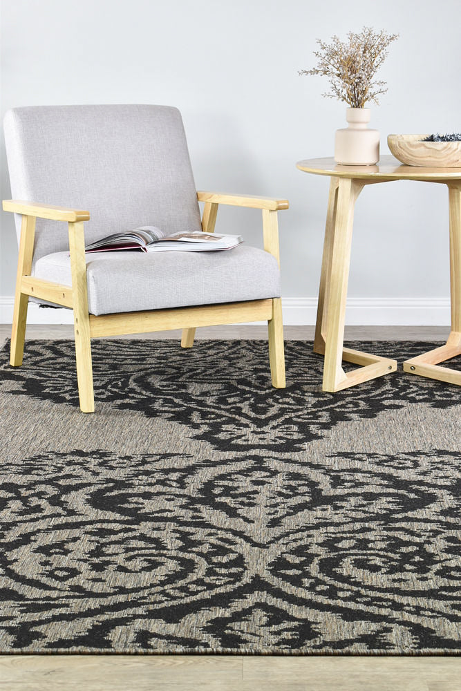 Alaska Indoor Outdoor 05 Brown Black Rug - Image 4