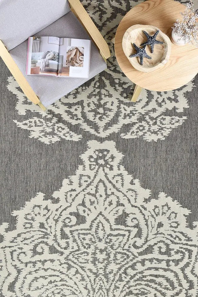 Alaska Indoor Outdoor 05 Brown Cream Rug - Image 11