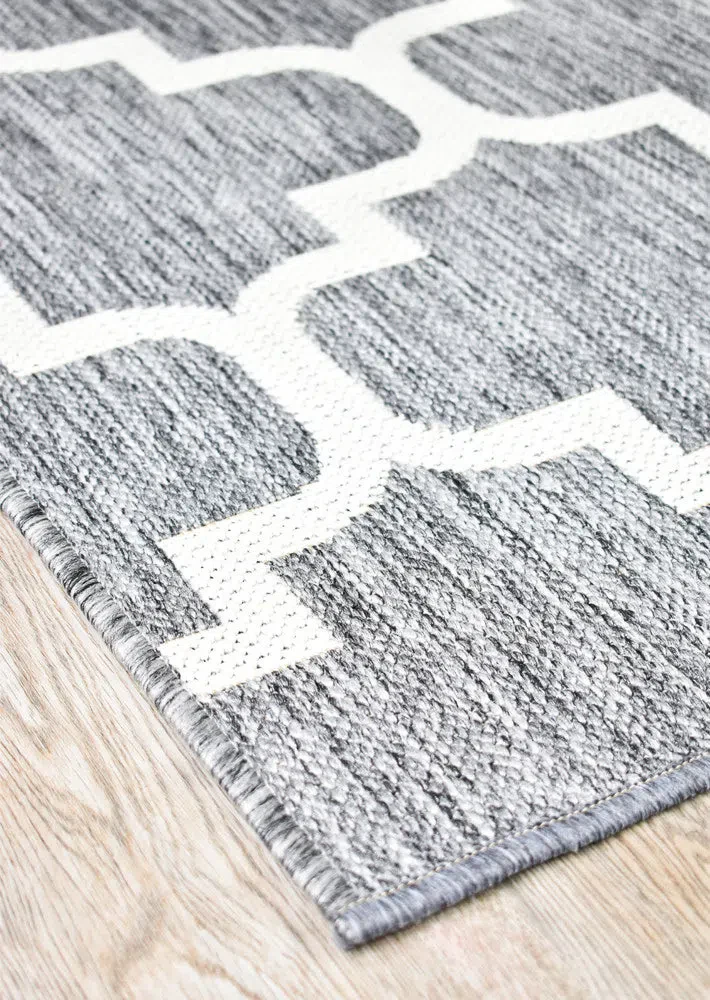 Alaska Indoor Outdoor 68 Light Grey Rug - Image 12