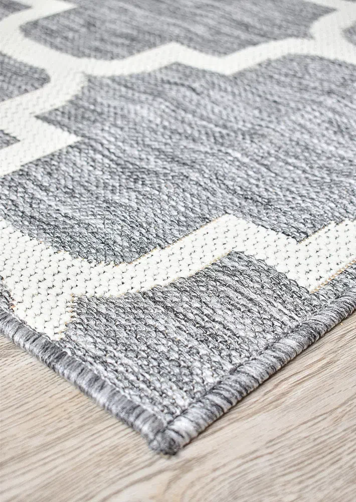 Alaska Indoor Outdoor 68 Light Grey Rug - Image 5
