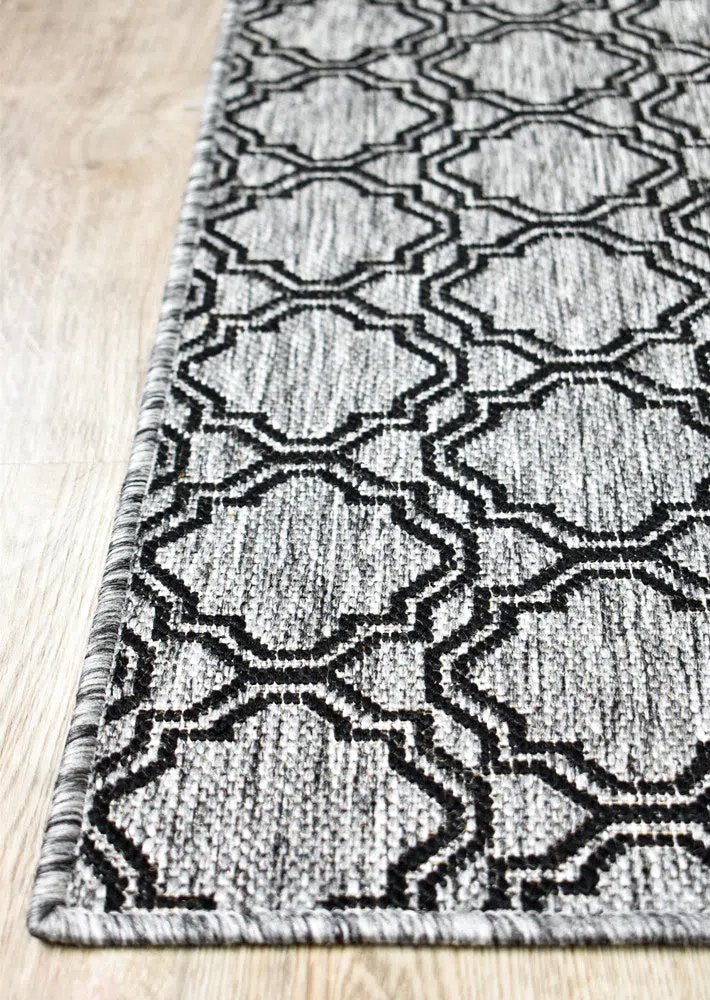 Alaska Indoor Outdoor 92 Grey Rug - Image 12