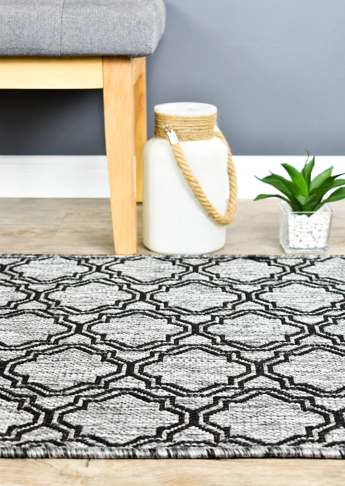 Alaska Indoor Outdoor 92 Grey Rug - Image 14