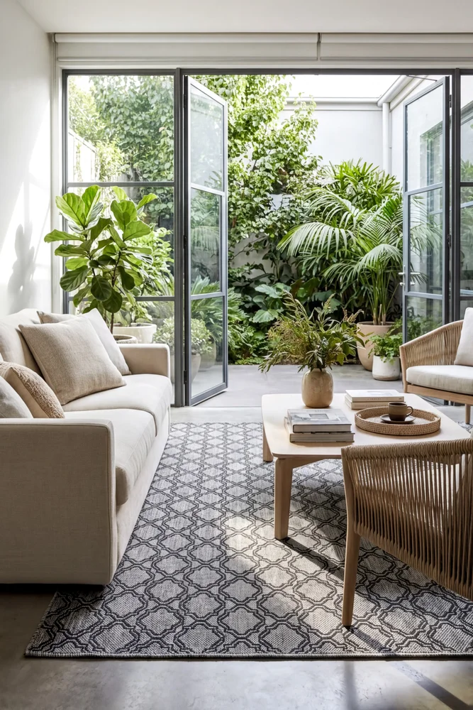 Alaska Indoor Outdoor 92 Grey Rug - Image 3
