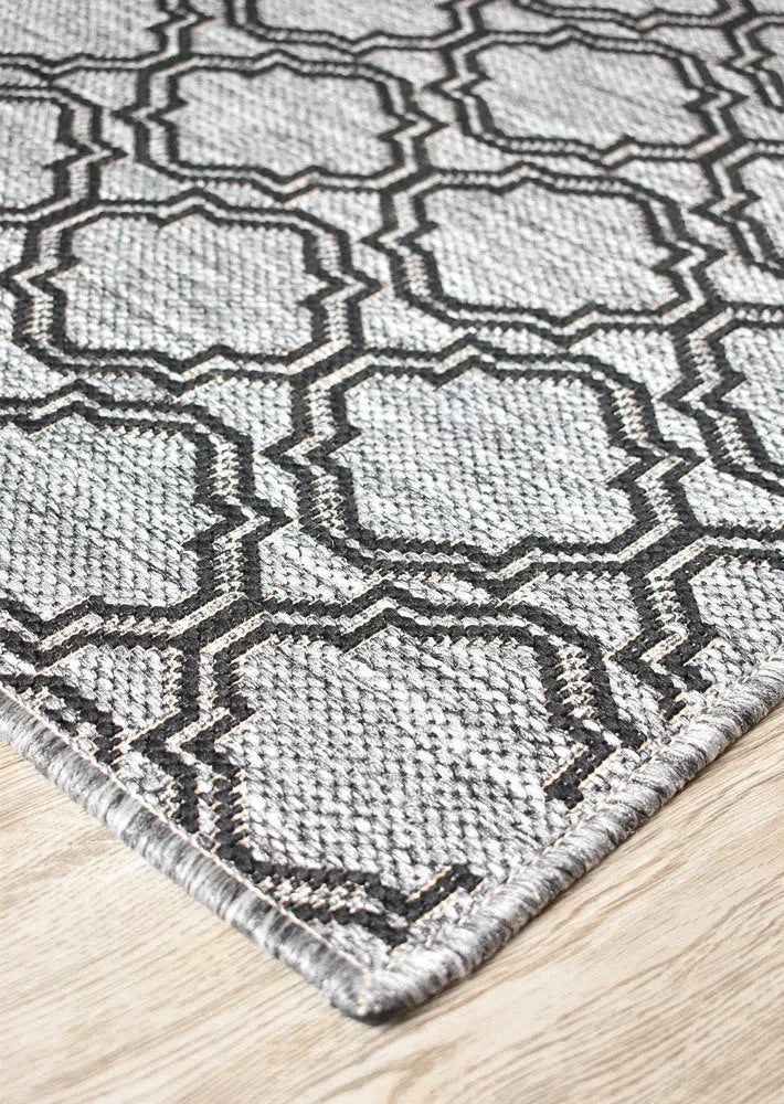 Alaska Indoor Outdoor 92 Grey Rug - Image 4