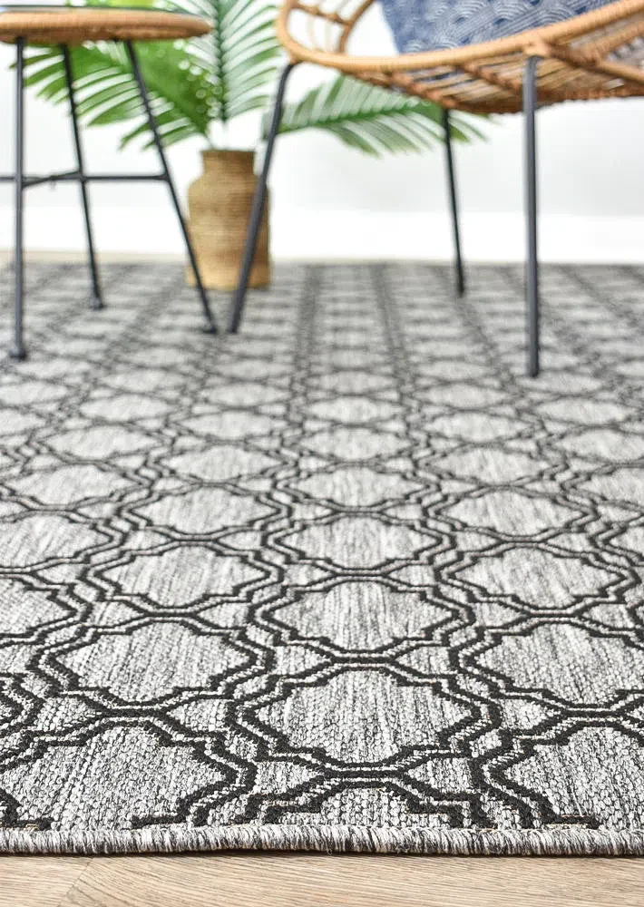Alaska Indoor Outdoor 92 Grey Rug - Image 8
