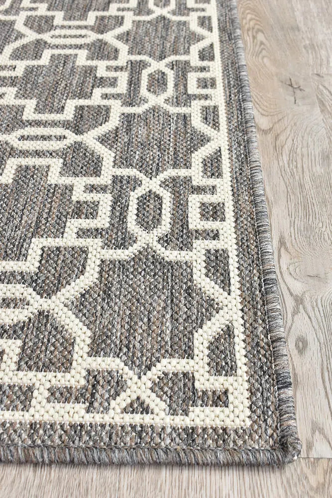 Alaska Indoor Outdoor 08 Brown Cream Rug - Image 14