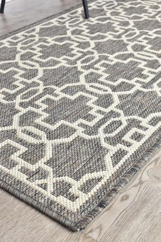 Alaska Indoor Outdoor 08 Brown Cream Rug - Image 17