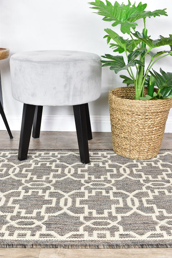 Alaska Indoor Outdoor 08 Brown Cream Rug - Image 19