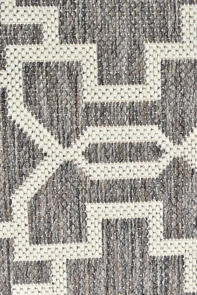 Alaska Indoor Outdoor 08 Brown Cream Rug - Image 8
