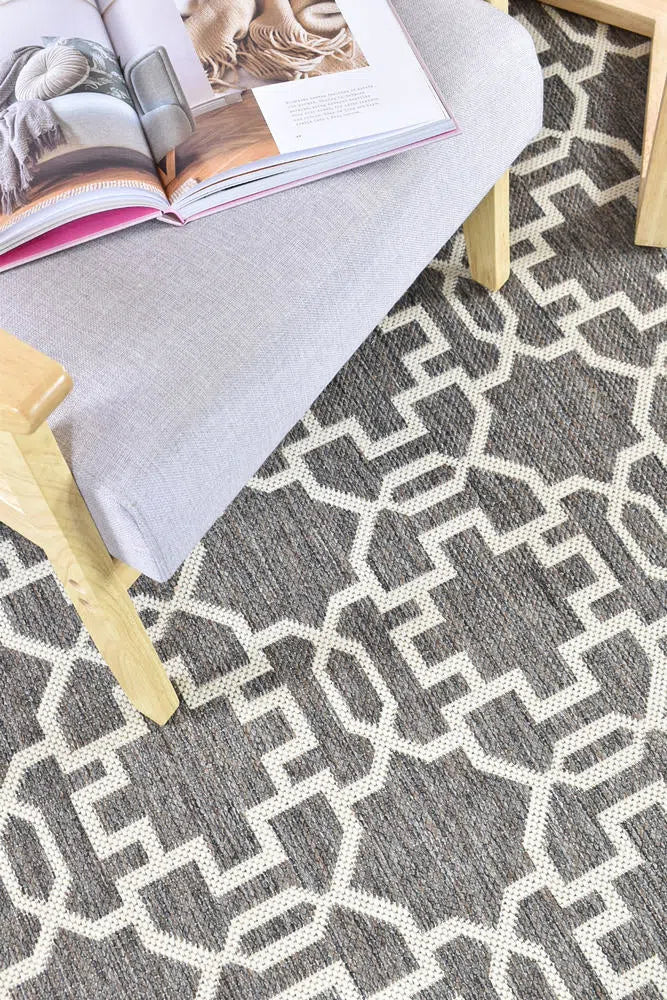 Alaska Indoor Outdoor 08 Brown Cream Rug - Image 9