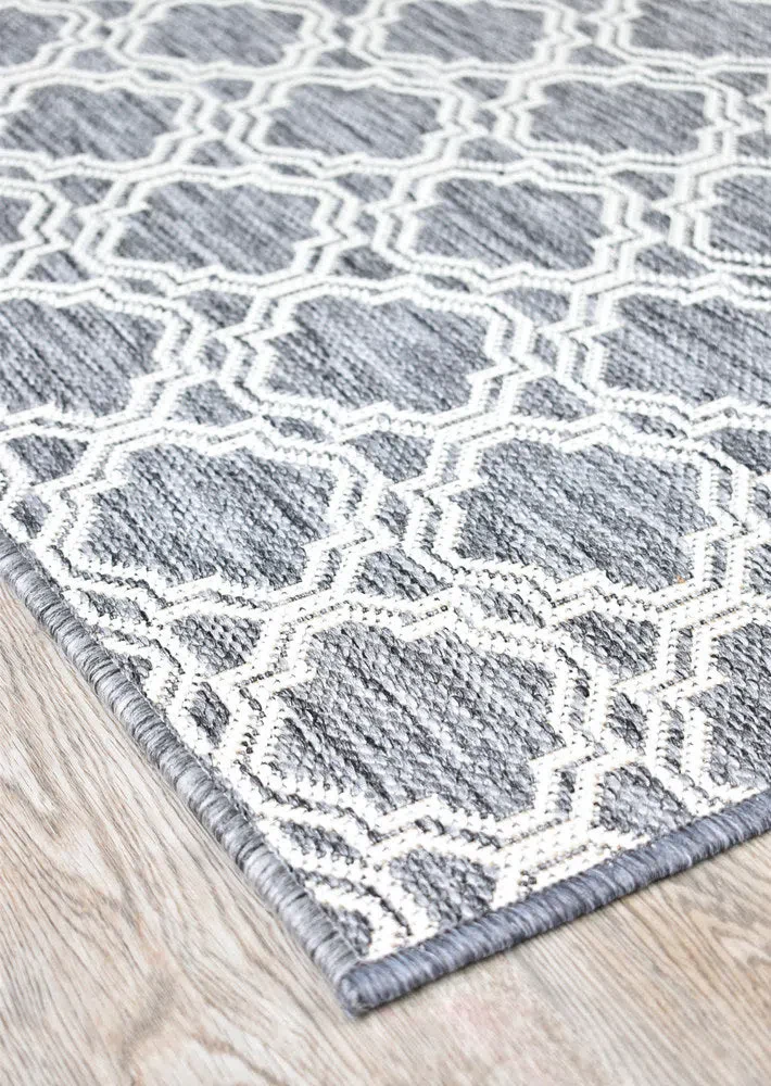 Alaska Indoor Outdoor 92 Light Grey Rug - Image 12