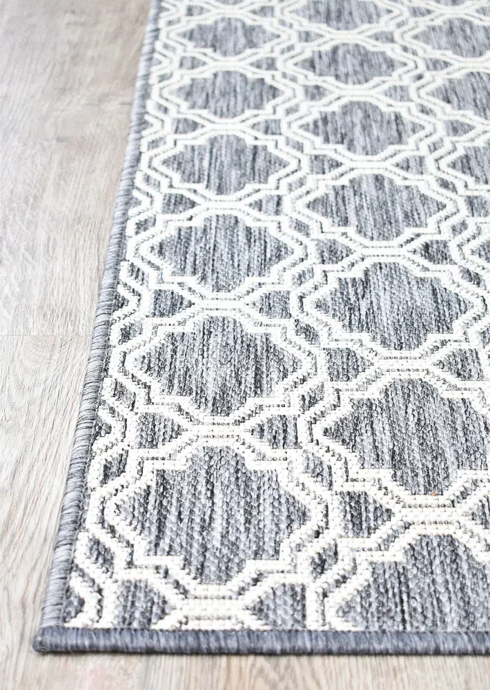 Alaska Indoor Outdoor 92 Light Grey Rug - Image 13