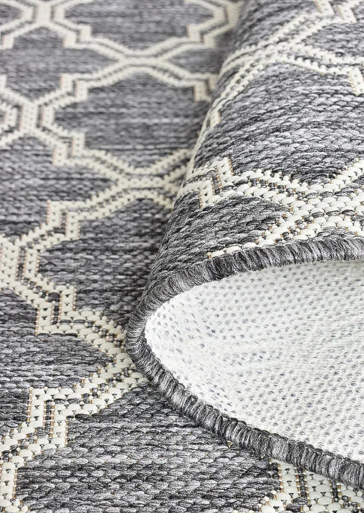 Alaska Indoor Outdoor 92 Light Grey Rug - Image 6