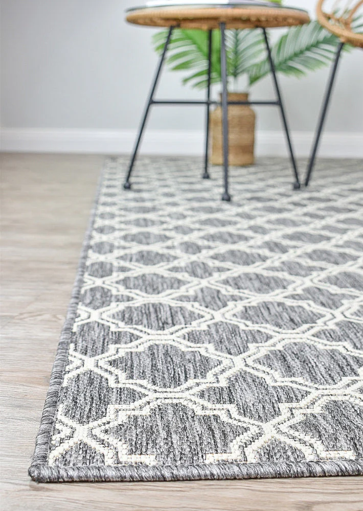 Alaska Indoor Outdoor 92 Light Grey Rug - Image 8