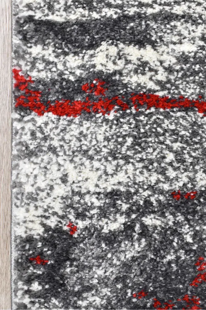 Dahlia 176 Grey Red Rug - Image 18
