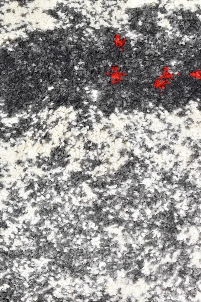 Dahlia 176 Grey Red Rug - Image 5
