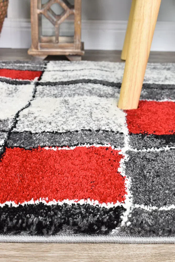 Dahlia 297 Red Rug - Image 12