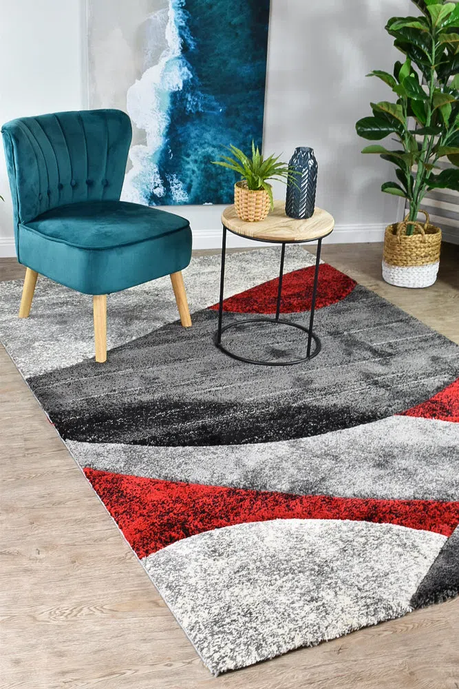 Dahlia 298 Red Rug - Image 3