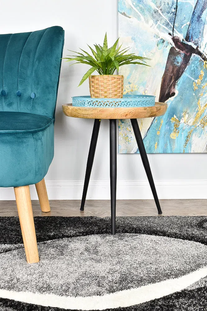 Dahlia 37 Dark Grey Rug - Image 16
