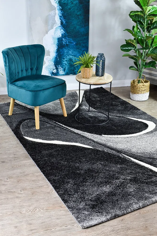Dahlia 37 Dark Grey Rug - Image 3