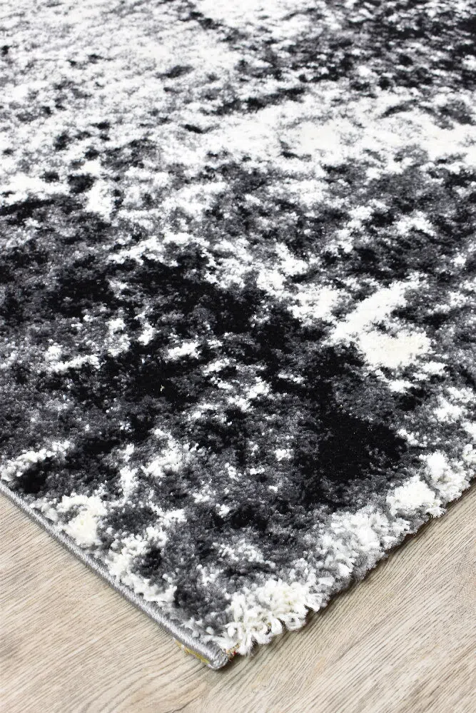Dahlia 651 Black White Rug - Image 4