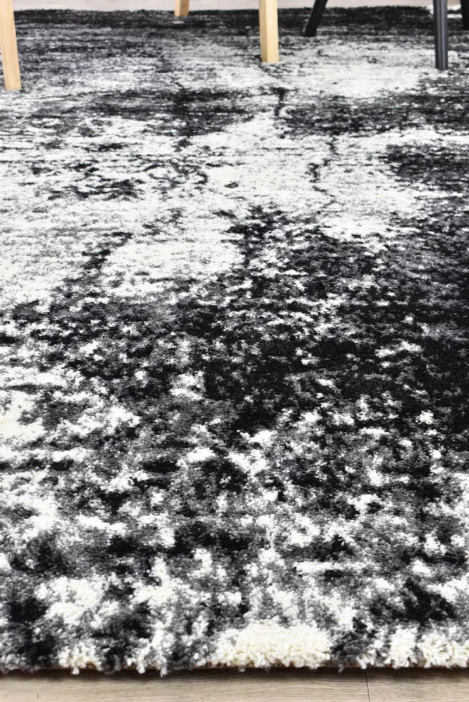 Dahlia 651 Black White Rug - Image 6