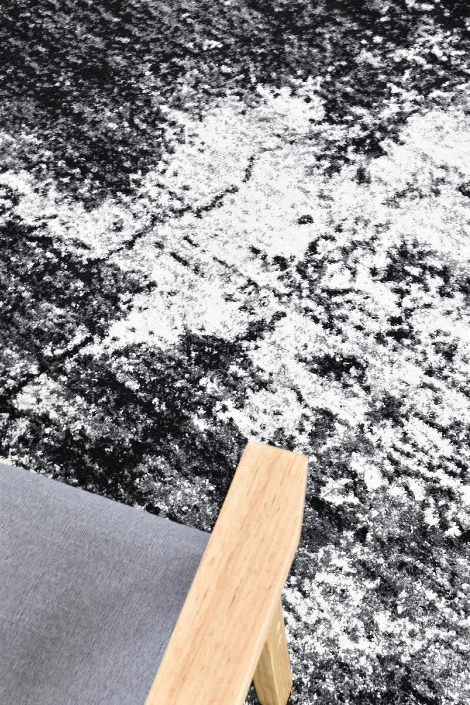 Dahlia 651 Black White Rug - Image 8