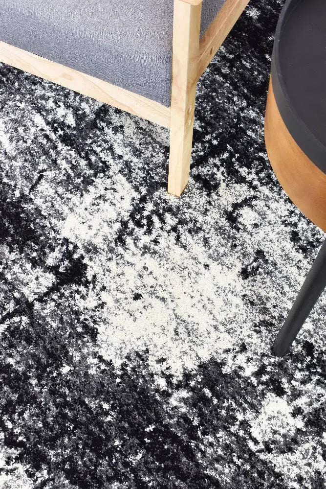 Dahlia 651 Black White Rug - Image 9