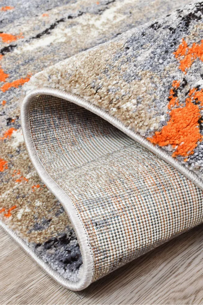 Dahlia 696 Beige Orange Rug - Image 10