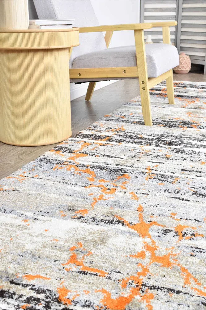 Dahlia 696 Beige Orange Rug - Image 15