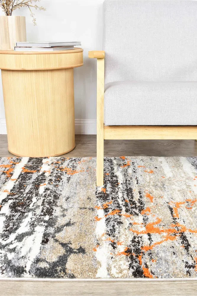 Dahlia 696 Beige Orange Rug - Image 16
