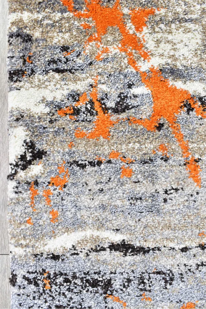 Dahlia 696 Beige Orange Rug - Image 18