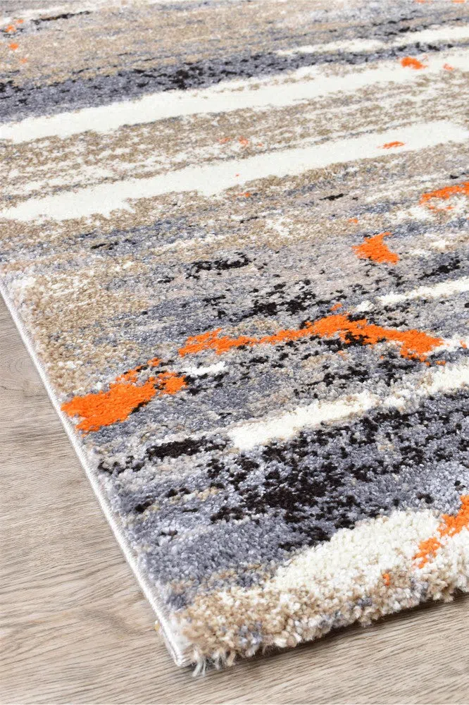 Dahlia 696 Beige Orange Rug - Image 4