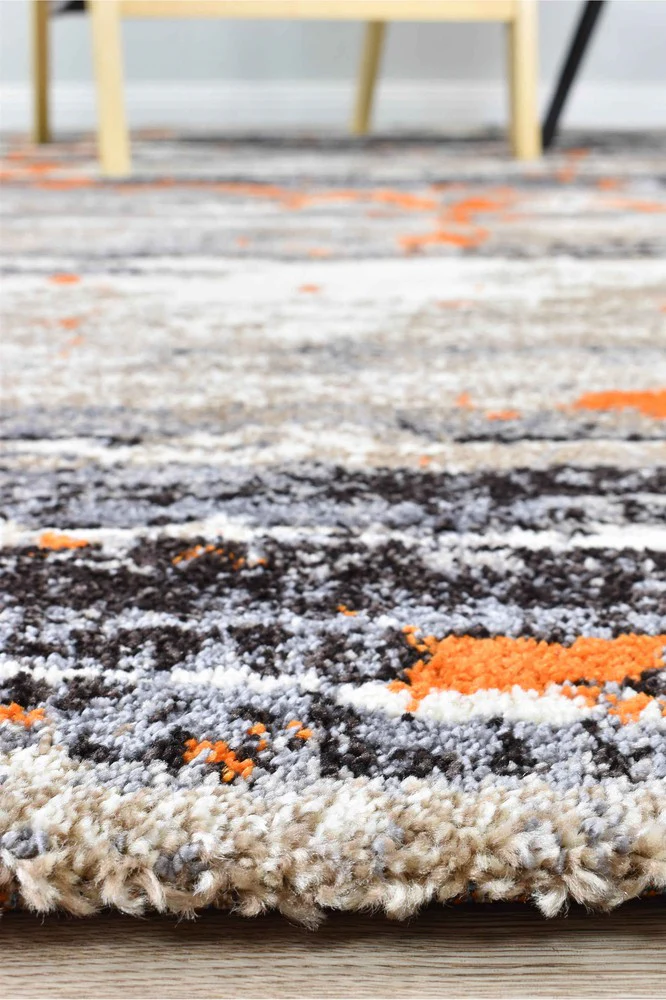 Dahlia 696 Beige Orange Rug - Image 6