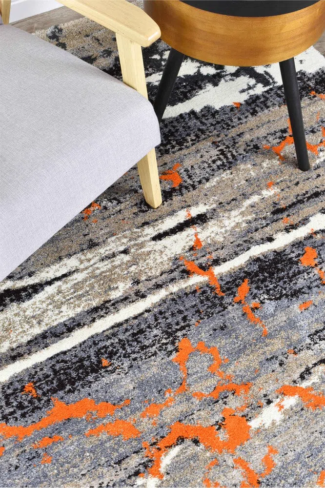 Dahlia 696 Beige Orange Rug - Image 7