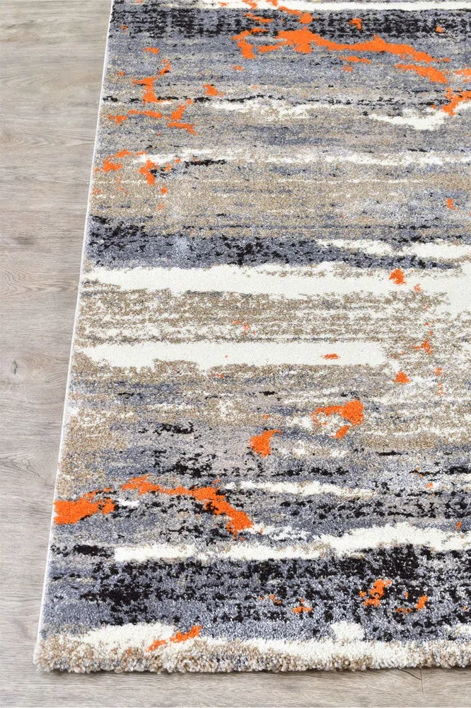 Dahlia 696 Beige Orange Rug - Image 9