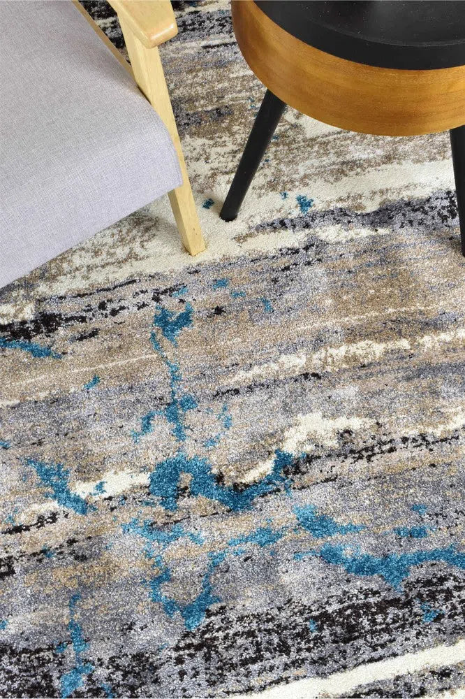 Dahlia 696 Beige Turquoise Rug - Image 7