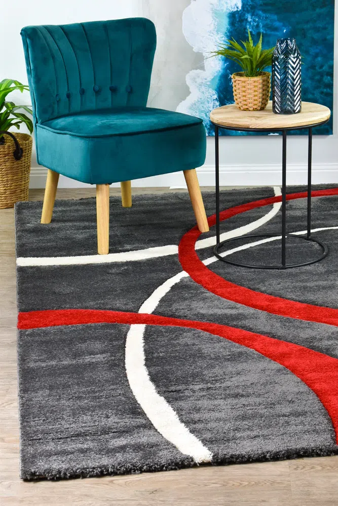 Dahlia 798 Red Rug - Image 10