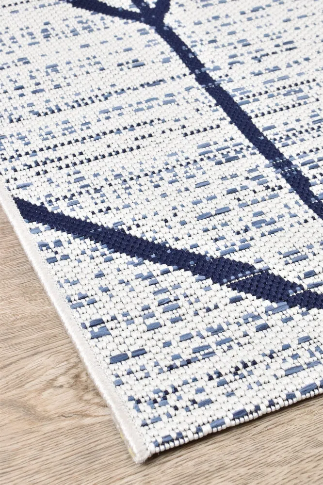 Mirada Cream Blue Outdoor Rug - Image 5