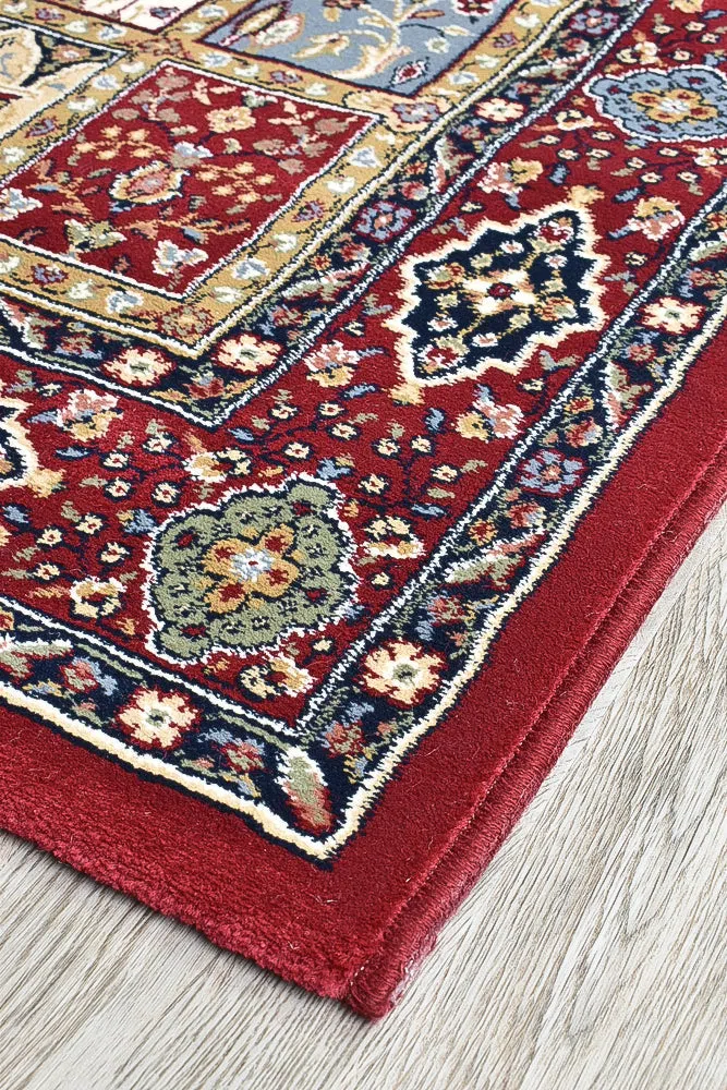 Zeus Red 14 Traditional Rug - Image 11