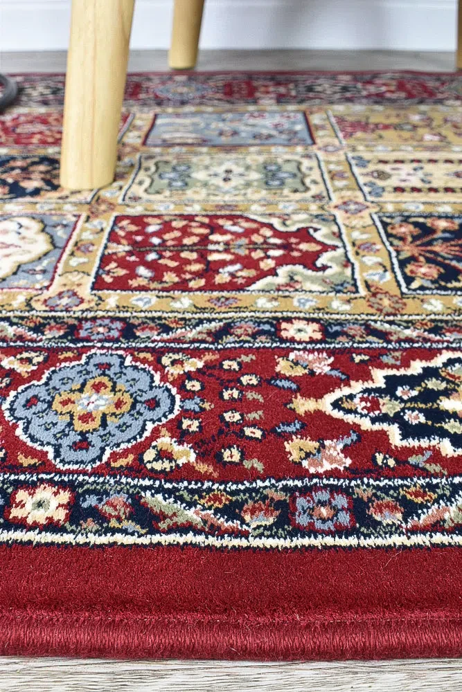 Zeus Red 14 Traditional Rug - Image 12